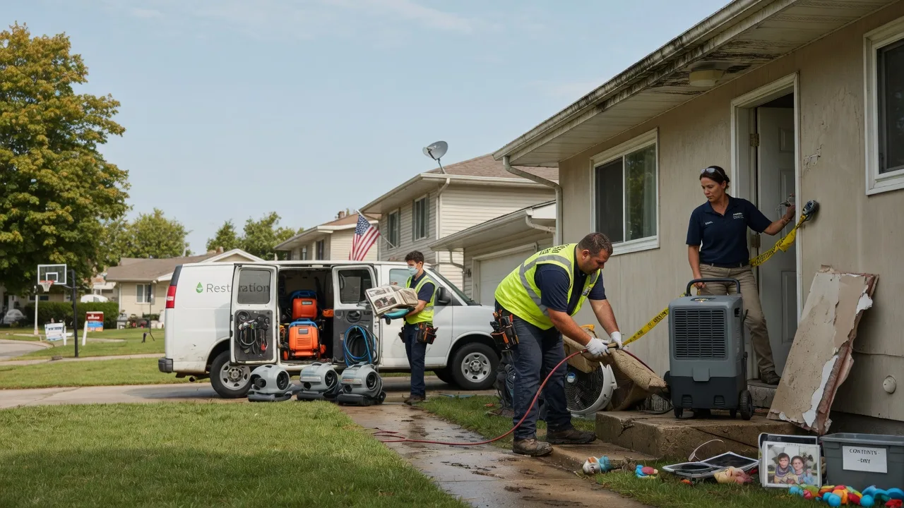 Water Damage Restoration in Layland, WV near me